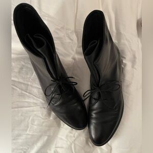 Stuart Weitzman Black Ankle Boots